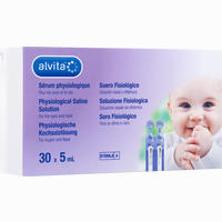 Alvita Physiologische Kochsalzlösung Ampullen 30 x 5 ml