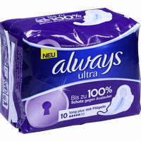 Always Ultra Long Plus Binde 10 Stück