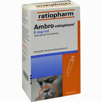 Ambro Ratiopharm 6 Mg Ml Lösung Zum Einnehmen 100 ml