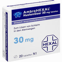 Ambrohexal Hustenlöser 30mg Tabletten 20 Stück