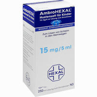 Ambrohexal Hustensaft für Kinder 250 ml