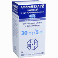 Ambrohexal S Saft 100 ml