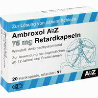 Ambroxol Abz 75mg Retardkapseln 20 Stück