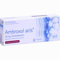Ambroxol Acis 30mg Trinktabletten Trt 20 Stück