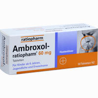 Ambroxol Ratiopharm 60 Hustenlöser Tabletten 50 Stück