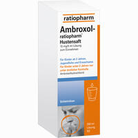 Ambroxol- Ratiopharm Hustensaft 250 ml