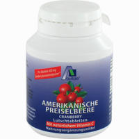 Amerikanische Preiselbeere 400mg Lutschtabletten 60 Stück