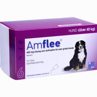 Amflee 402mg für Sehr Große Hunde Lösung 6 Stück
