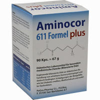 Aminocor 611 Formel Plus Kapseln 90 Stück