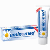 Aminomed Fluorid Kamillenblüten- Zahncreme 75 ml