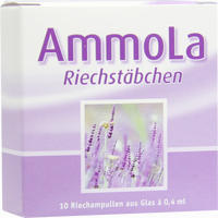 Ammola Riechstäbchen Riechampulle Ampullen 10 x 0.4 ml