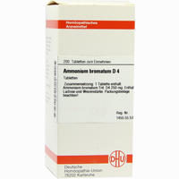 Ammonium Bromat D4 Tabletten 200 Stück