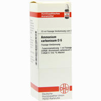 Ammonium Carb D6 Dilution 20 ml