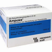 Ampuwa (plastikampulle) Ampullen 20 x 5 ml