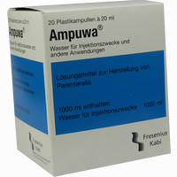 Ampuwa Plastikampullen 20 x 20 ml