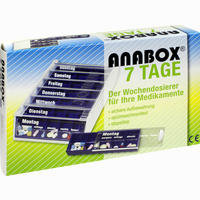 Anabox 7 Tage Wochendosierer Blau 1 Stück