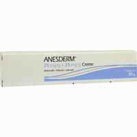 Anesderm 25mg G + 25mg G Creme 30 g