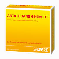 Antioxidans E Hevert Kapseln 100 Stück
