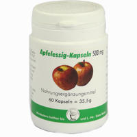 Apfelessig- Kapseln 500mg 60 Stück