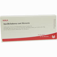 Apis/belladonna C Mercurio Ampullen 10 x 1 ml