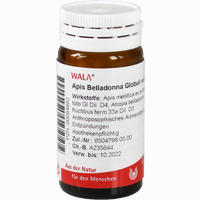 Apis Belladonna Globuli Velati 20 g