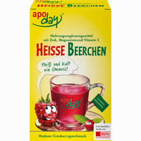 Apoday Heiße Beerchen + Vitamin C + Zink + Magnesium Pulver 10 x 10 g