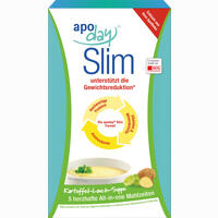 Apoday Kartoffel- Lauch Slim Packung Pulver 5 x 60 g