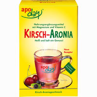 Apoday Kirsch Magnesium + Vitamin C Pulver 10 x 10 g