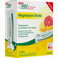 Apoday Magnesium Direkt Sticks Pulver 20 x 1.5 g