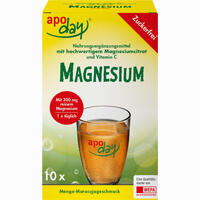 Apoday Magnesium Mango- Maracuja zuckerfrei Pulver 10 x 10 g