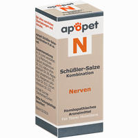 Apopet Schüßler- Salze Kombination N Nerven Ad Us. Vet. Globuli 12 g