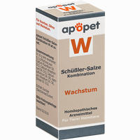 Apopet Schüßler- Salze Kombination W Wachstum Ad Us. Vet. Globuli 12 g