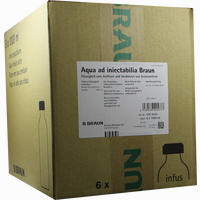 Aqua Ad Iniectabilia M Combik Gl Flasche 6X1000 ml