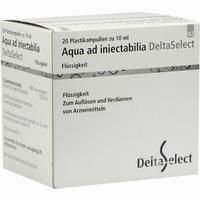 Aqua Ad Iniectabilia Plastik Ampullen 20 x 10 ml
