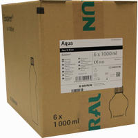 Aqua B.braun Spüllösung Kunststoff Flasche 6X1000 ml