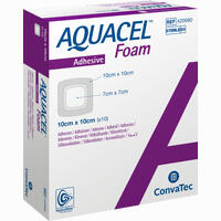 Aquacel Foam Adh 10x10cm Verband 10 Stück