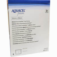 Aquacel Foam Adh 25x30cm Verband 5 Stück