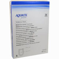 Aquacel Foam Adh Ferse Verband 5 Stück