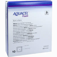 Aquacel Foam Adhäsiv 8x8 Cm Verband B2B Medical 10 Stück