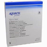 Aquacel Foam N Adh 15x15cm Verband 5 Stück