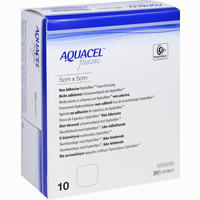 Aquacel Foam Nicht- Adhäsiv 5x5cm Verband 10 Stück