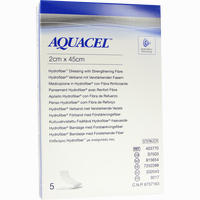 Aquacel Hydrosorption Tamponade 2x45cm Tpo 5 Stück