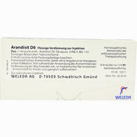 Arandisit D6 Ampullen 8 x 1 ml