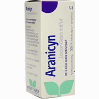 Aranicyn Leber- Gallemittel Tropfen 50 ml