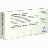 Argentum Berberis Comp Ampullen 8 Stück