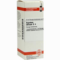 Argentum Nitricium D4 Dilution 20 ml