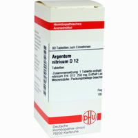 Argentum Nitricum D12 Tabletten 80 Stück