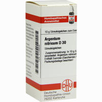 Argentum Nitricum D30 Globuli 10 g