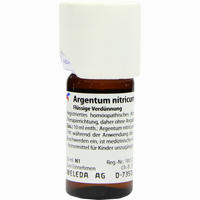 Argentum Nitricum D6 Dilution 20 ml