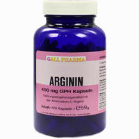 Arginin 400mg Gph Kapseln 120 Stück